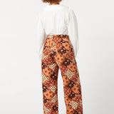 Patchwork Flower Jean
