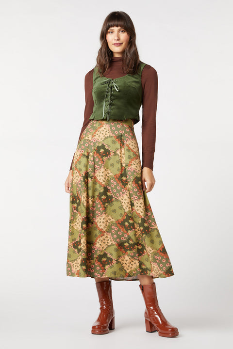 Sadie Velvet Vest