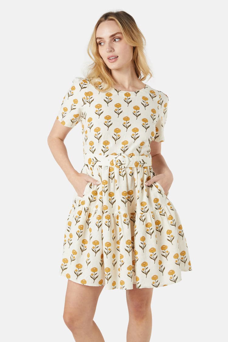 Strawflower Mini Dress