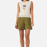 Fresh Blooms Embroidered Sweater Vest