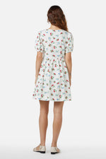 Berry Button Down Dress