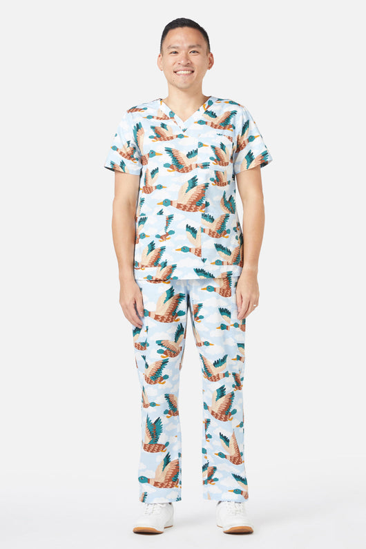 Flying Duck Scrub Set