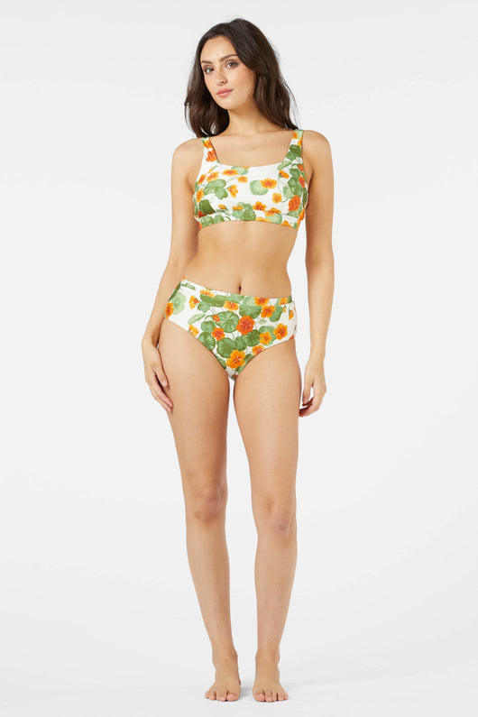 Nasturtium Bikini Top