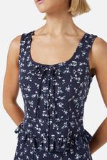 Lila Ditsy Top