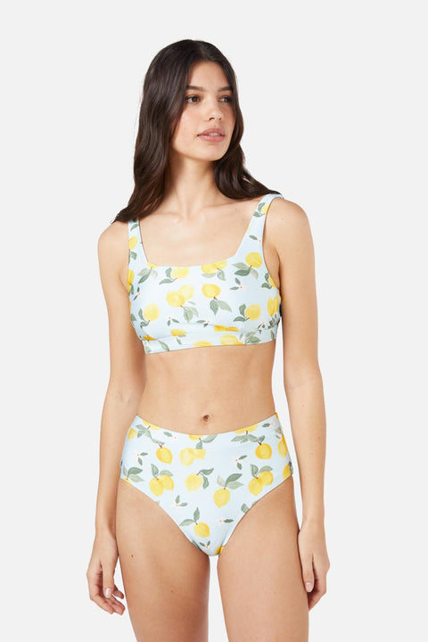 Lemon Bikini Top