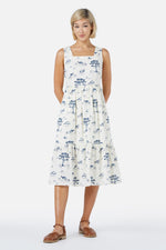 Aus Toile Midi Dress