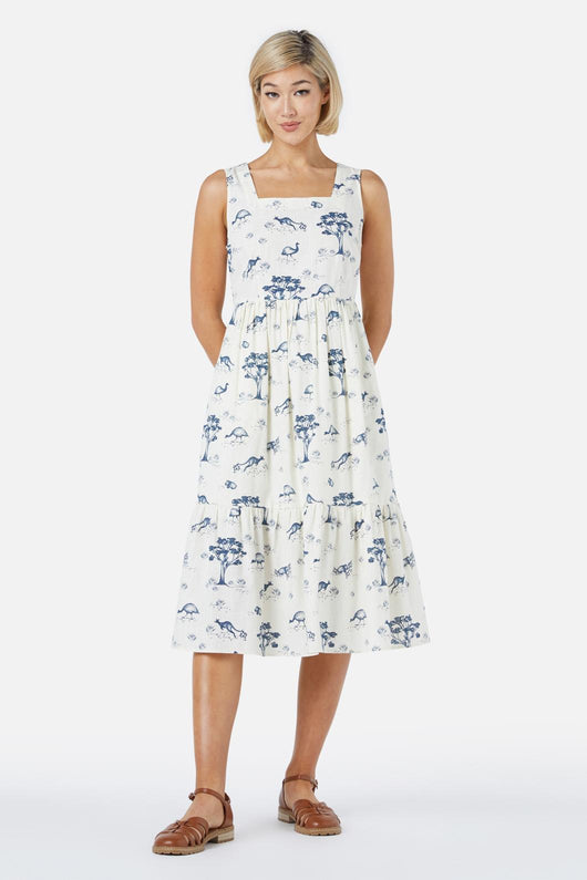 Aus Toile Midi Dress