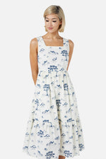 Aus Toile Midi Dress