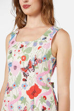 Luna Snake Midi Dress