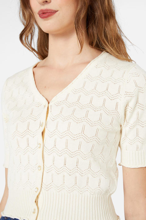 Wednesday Knit Cotton Cardigan