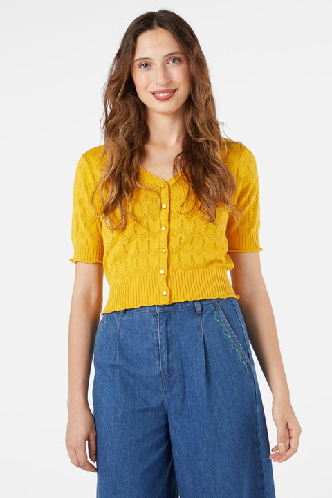 Wednesday Knit Cotton Cardigan