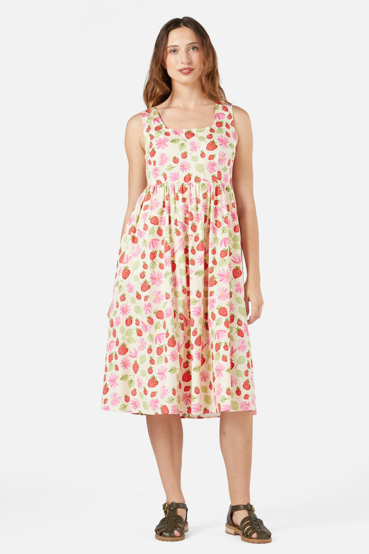 La Fraise Midi Dress