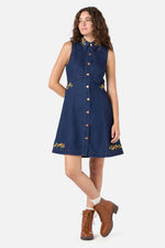 Flower Child Embroidered Dress