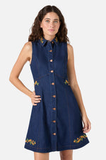 Flower Child Embroidered Dress