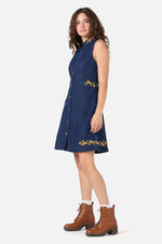 Flower Child Embroidered Dress