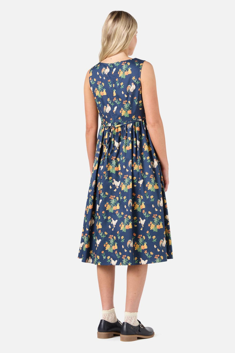 Chickens Midi Dress