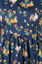 Chickens Midi Dress