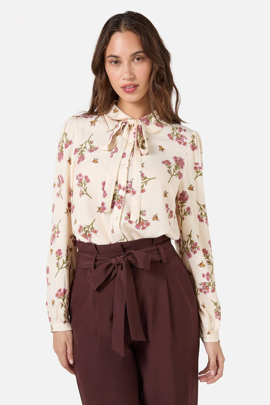 Flora Bee Long Sleeve Blouse