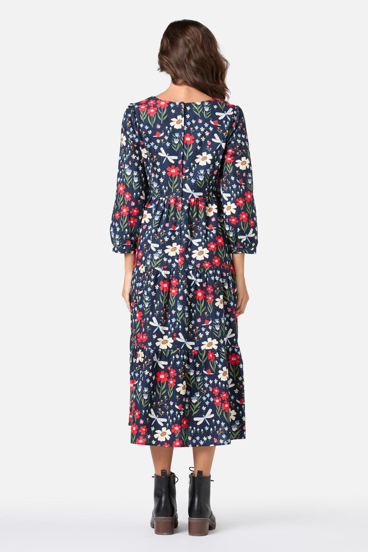 Garden Life Midi Dress