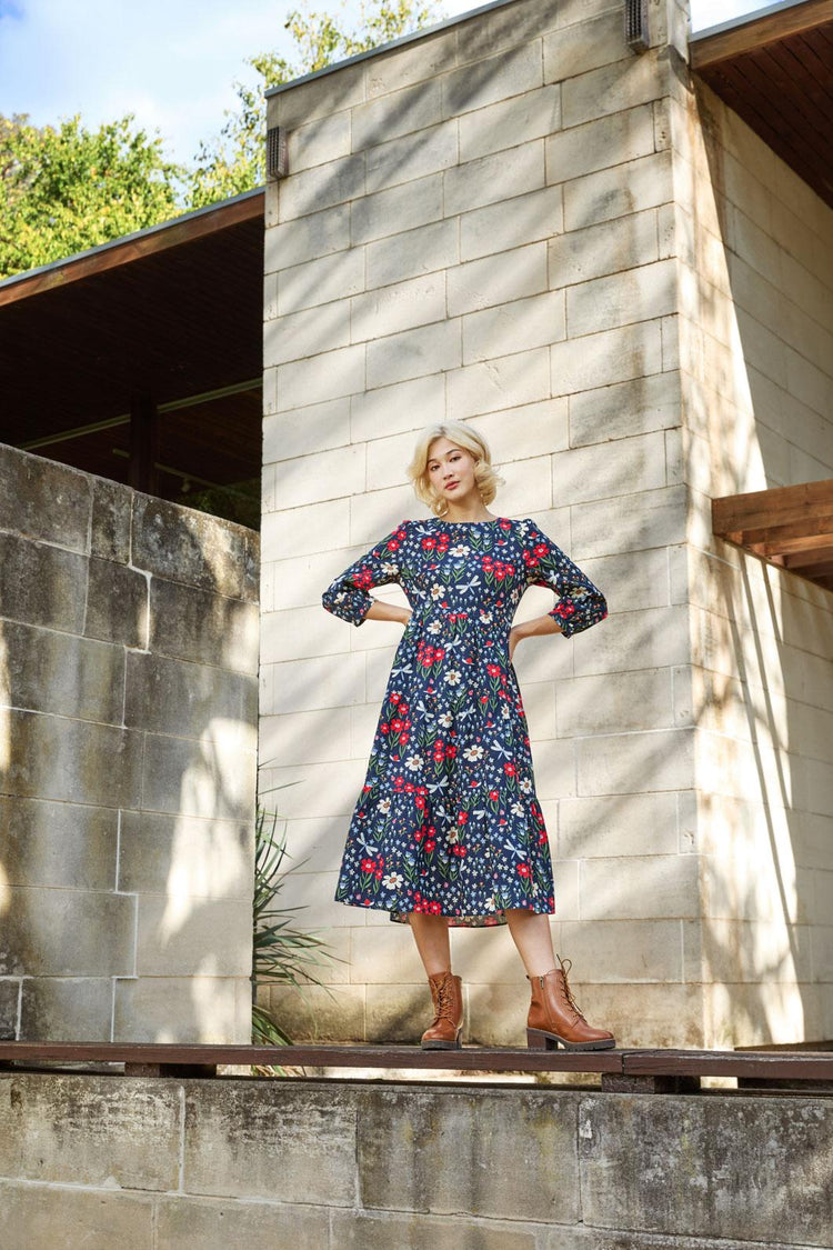 Garden Life Midi Dress