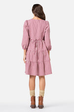 Renae Check Smock Dress