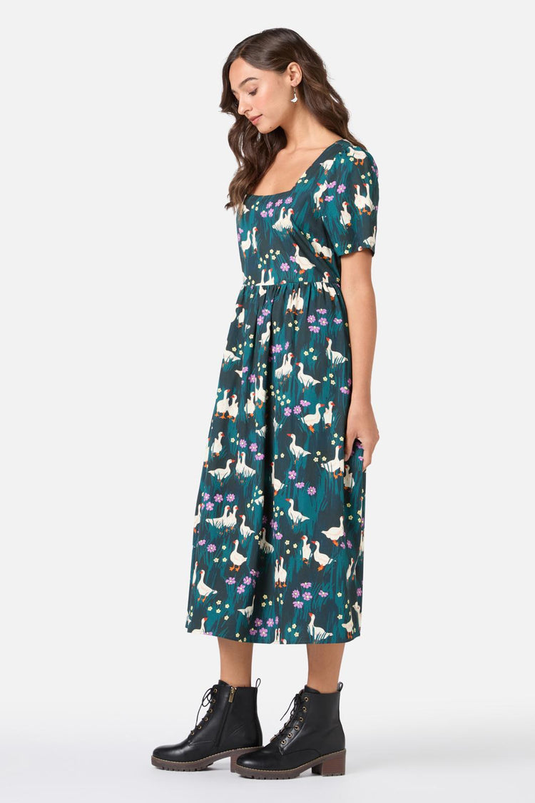 Lucy Goosey Midi Dress