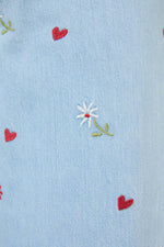 Ditsy Embroidered Jean