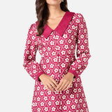 Megan Cute Collar Mini Dress