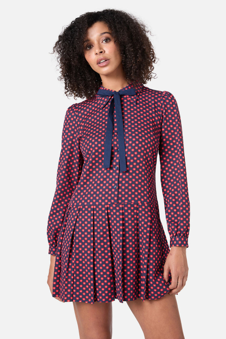 Flora Geo Shirt Dress