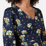 Lucia Floral Sleeved Dress