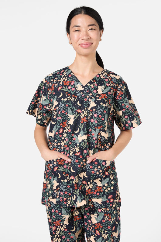 Belle Bunny Scrub Set
