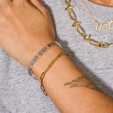Paperclip Chain Bracelet