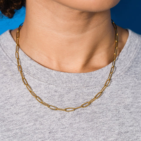 Paperclip Chain Necklace