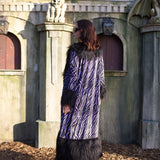 Penny Deluxe Purple Haze Velvet Faux Fur Jacket