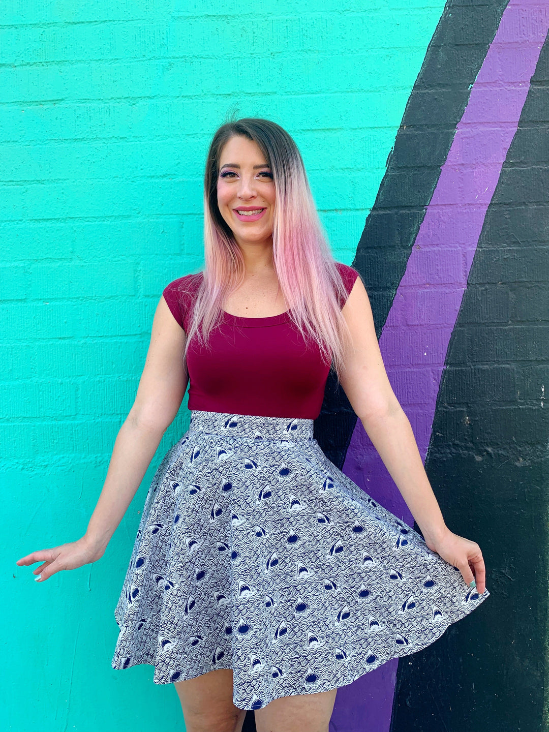 Retro Boat Neck Top in Burgundy – ModCloth