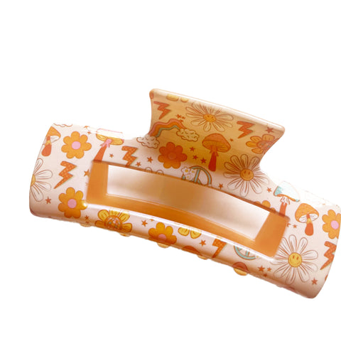 Bright Hippie Claw Hair Clip