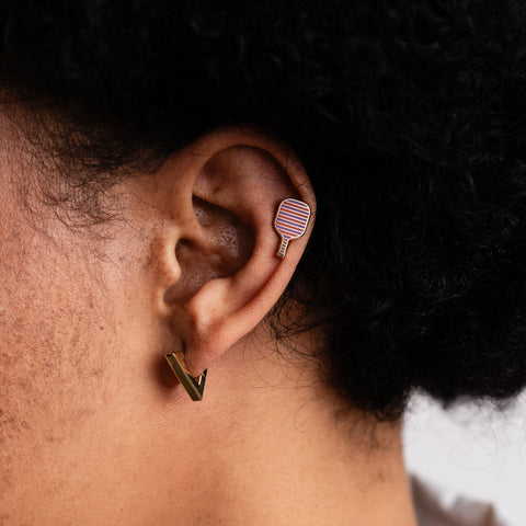 Pickleball Stud Earrings