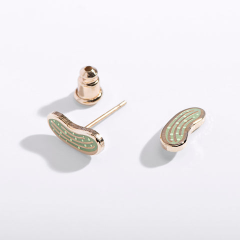 Pickle Stud Earrings