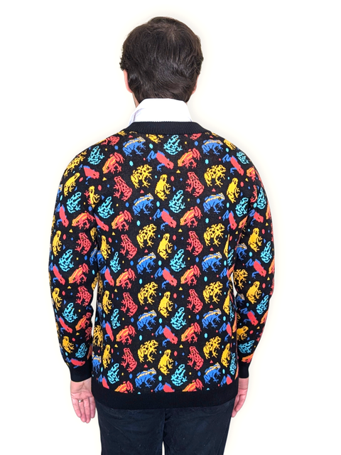 Poison Dart Frog Cardigan 100% Cotton