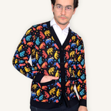 Unisex Poison Dart Frog Cardigan 100% Cotton