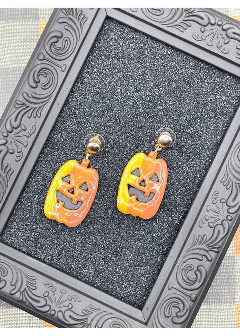 Salem Ombre Jack-O-Lantern Earrings
