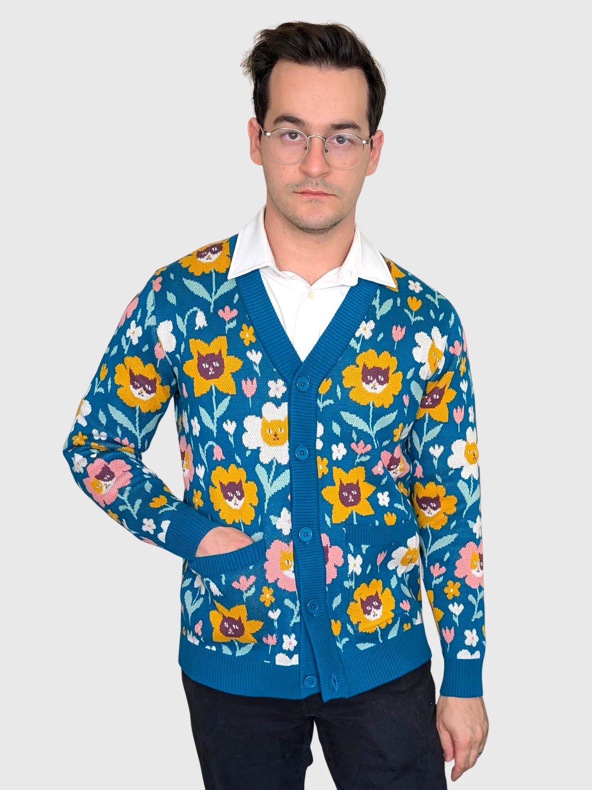 Unisex Purrennial Cardigan 100% Cotton – ModCloth