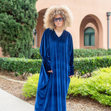 Gracie Caftan in Royal Velvet