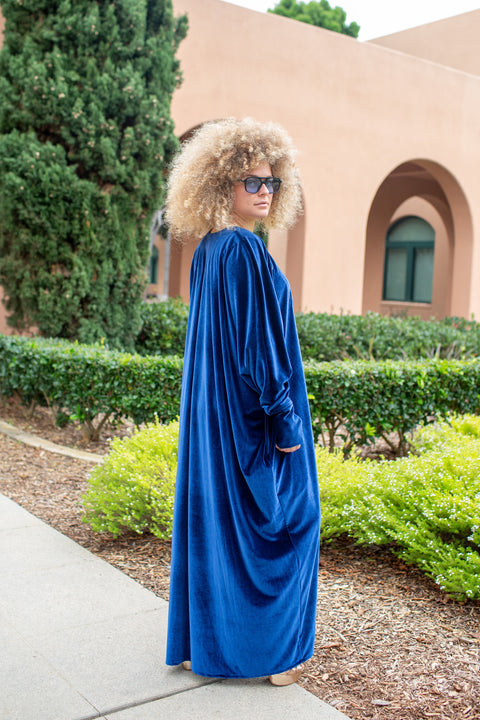 Gracie Caftan in Royal Velvet