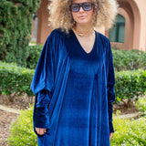 Gracie Caftan in Royal Velvet