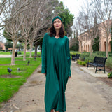 Gracie Caftan in Emerald