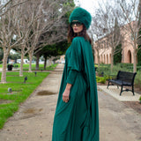 Gracie Caftan in Emerald