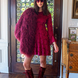 Jill Mini Dress in Carnelian Kiss