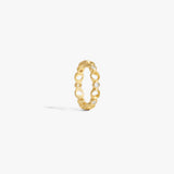 Sapphire Triple Moon Band