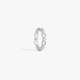 Sapphire Triple Moon Band